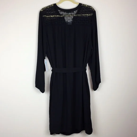 Collective Concepts - Britt Crochet Detail Shirt Dress - Picture 6 of 8